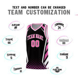 Custom Traditional Diamond Pattern Side Slash Sports Uniform Basketball Jersey Printed Team Logo