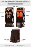 Custom Individualized Diamond Pattern Side Slash Sports Uniform Basketball Jersey Text Logo