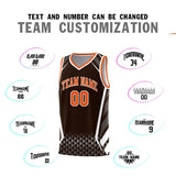 Custom Individualized Diamond Pattern Side Slash Sports Uniform Basketball Jersey Text Logo