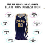 Custom Traditional Diamond Pattern Side Slash Sports Uniform Basketball Jersey Printed Team Logo