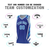 Custom Tank Top Diamond Pattern Side Slash Sports Uniform Basketball Jersey For Adult