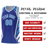 Custom Tank Top Diamond Pattern Side Slash Sports Uniform Basketball Jersey For Adult