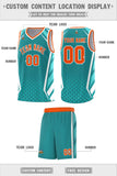 Custom Tank Top Diamond Pattern Side Slash Sports Uniform Basketball Jersey For Adult