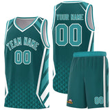 Custom Personalized Diamond Pattern Side Slash Fashion Sports Uniform Basketball Jersey