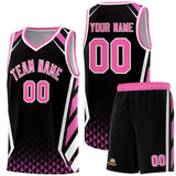 Custom Personalized Diamond Pattern Side Slash Fashion Sports Uniform Basketball Jersey