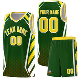 Custom Tank Top Diamond Pattern Side Slash Sports Uniform Basketball Jersey For Adult