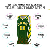 Custom Tank Top Diamond Pattern Side Slash Sports Uniform Basketball Jersey For Adult