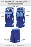 Custom Hip Hop Diamond Pattern Side Slash Sports Uniform Basketball Jersey For Unisex