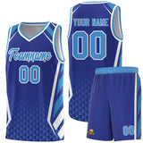 Custom Hip Hop Diamond Pattern Side Slash Sports Uniform Basketball Jersey For Unisex