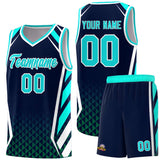 Custom Tank Top Diamond Pattern Side Slash Sports Uniform Basketball Jersey For Youth