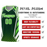 Custom Tank Top Diamond Pattern Side Slash Sports Uniform Basketball Jersey For Youth