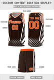 Custom Hip Hop Diamond Pattern Side Slash Sports Uniform Basketball Jersey For Unisex