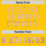 Custom Gold Sequined Tops Athletic Basketball Jersey