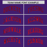 Custom Purple Sequined Tops Athletic Basketball Jersey