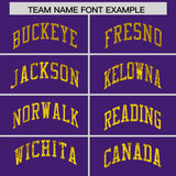 Custom Purple Sequined Tops Athletic Basketball Jersey