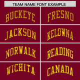 Custom Crimson Sequined Tops Athletic Basketball Jersey