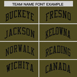 Custom Olive Sequined Tops Athletic Basketball Jersey