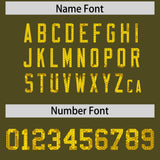 Custom Olive Sequined Tops Athletic Basketball Jersey