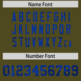 Custom Olive Sequined Tops Athletic Basketball Jersey