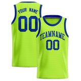 Custom Kelly Green Sequined Tops Athletic Basketball Jersey
