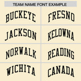 Custom Cream Sequined Tops Athletic Basketball Jersey