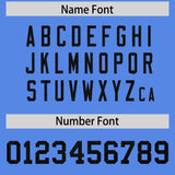 Custom Powder Blue Sequined Tops Athletic Basketball Jersey