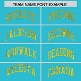 Custom Sky Blue Sequined Tops Athletic Basketball Jersey