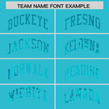 Custom Sky Blue Sequined Tops Athletic Basketball Jersey