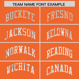 Custom Orange Sequined Tops Athletic Basketball Jersey