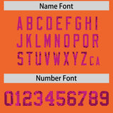 Custom Orange Sequined Tops Athletic Basketball Jersey