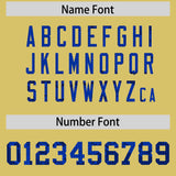 Custom Old Gold Sequined Tops Athletic Basketball Jersey