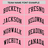 Custom Light Pink Sequined Tops Athletic Basketball Jersey