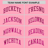 Custom Light Pink Sequined Tops Athletic Basketball Jersey
