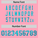 Custom Light Pink Sequined Tops Athletic Basketball Jersey