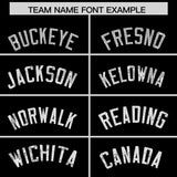 Custom Black Sequined Tops Athletic Basketball Jersey