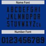 Custom Royal Sequined Tops Athletic Basketball Jersey