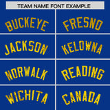 Custom Royal Sequined Tops Athletic Basketball Jersey