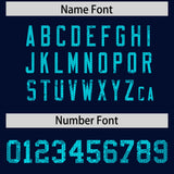 Custom Navy Sequined Tops Athletic Basketball Jersey