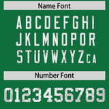 Custom Kelly Green Sequined Tops Athletic Basketball Jersey