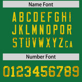 Custom Kelly Green Sequined Tops Athletic Basketball Jersey