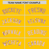 Custom Gold Sequined Tops Athletic Basketball Jersey