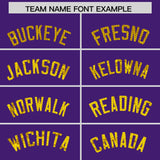 Custom Purple Sequined Tops Athletic Basketball Jersey