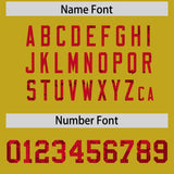 Custom Old Gold Sequined Tops Athletic Basketball Jersey