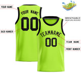 Custom Kelly Green Sequined Tops Athletic Basketball Jersey