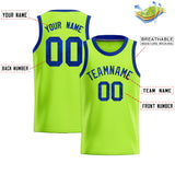 Custom Kelly Green Sequined Tops Athletic Basketball Jersey