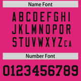 Custom Pink Sequined Tops Athletic Basketball Jersey