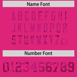 Custom Pink Sequined Tops Athletic Basketball Jersey