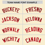 Custom Cream Sequined Tops Athletic Basketball Jersey