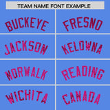 Custom Powder Blue Sequined Tops Athletic Basketball Jersey