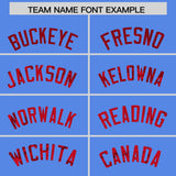 Custom Powder Blue Sequined Tops Athletic Basketball Jersey